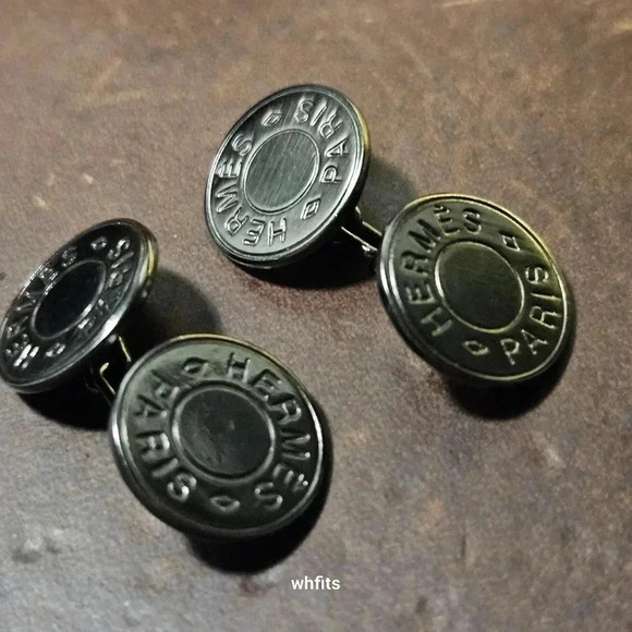 Hermes Chain Cufflinks - Picture 4 of 4